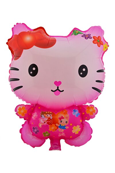 HitDukkan Hello Kitty 3 Adet Büyük Boy 43cmx55cm Folyo Balon (HELYUM) No:12