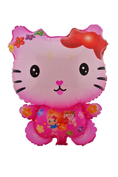 HitDukkan Hello Kitty 3 Adet Büyük Boy 43cmx55cm Folyo Balon (HELYUM) No:12