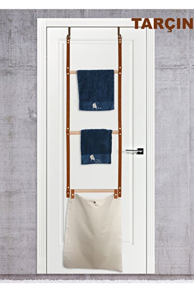 Bundera Katlanabilir Deri Banyo Kirli Çamaşır Sepeti Çamaşırlık Ve Havlupan H...