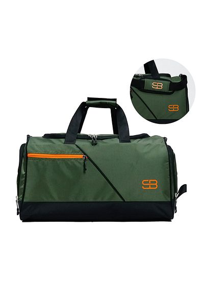 Solo Bag Unisex Sports Fitness και τσάντα ταξιδιού μεσαίου μεγέθους με θήκη παπουτσιών και Thermos