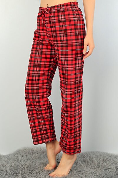 LAVİNİA Ekoseli Pijama Altı