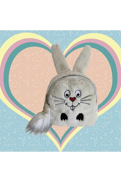 Uniquerrs Παιδική τσάντα πλάτης Rabbit Plush