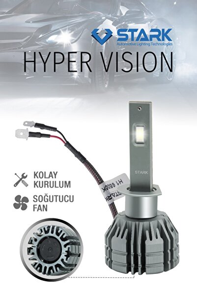 STARK Hyper Vision Serisi H1 Csp Led Xenon Çizgisel Odaklama Özellikli