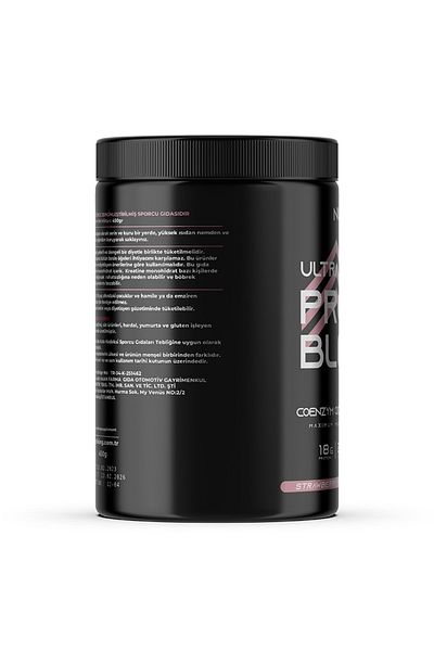 Nutriking 450 Gr Strawberry Flavored Whey Protein ™   - 18 Service