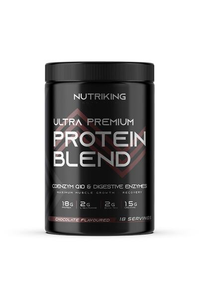 Nutriking 450 Gr Chocolate Flavored Whey Protein ™   - 18 Service