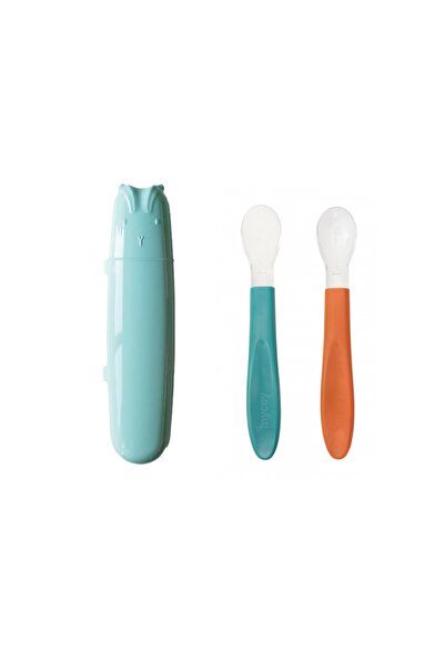 mycey Saklama Kutulu Silikon Kaşık Seti