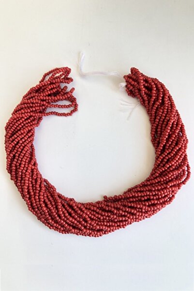 ESPEREST Mat crvene perle od peska 2 mm – Perle