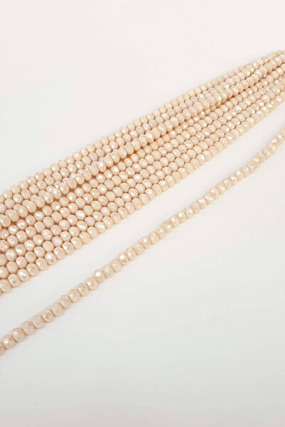 ESPEREST Ποικιλία από χάντρες: Χάντρες κρυστάλλινες κρεμ Janjan 8 χιλ. – Χάντρες