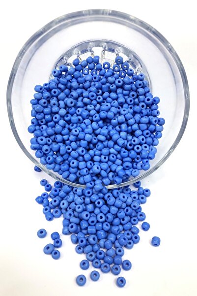 ESPEREST Матово сини пясъчни мъниста 4 мм 50 г