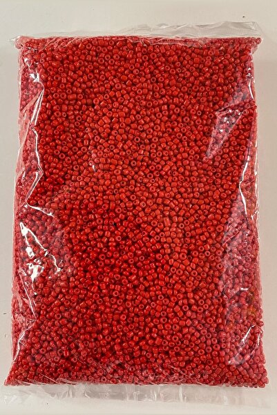 ESPEREST Матови червени пясъчни мъниста 3 мм 500 грама