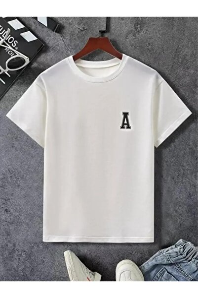 trendgar Bela majica Štampano