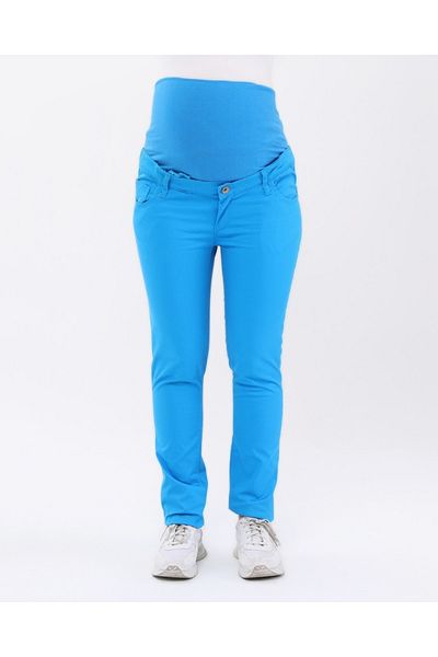 EYLÜL BUTİK Pantaloni de damă de maternitate din gabardină