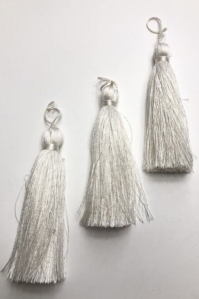 ESPEREST شرابة مفردة أوف وايت 10 سم 1 قطعة