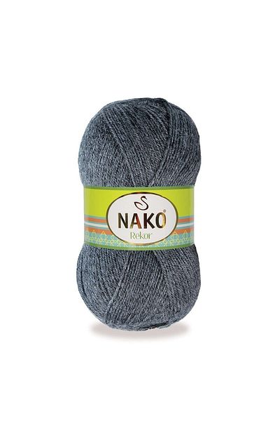 NAKO Rekor Σκούρο Γκρι Μελάνζ 00193 (5 Τεμάχια)