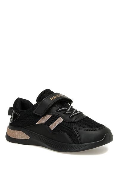 Kinetix Dena Tx 3fx Black Girl's Sports Shoes