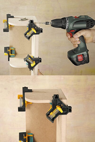 Binbirreyon 2 Adet Es 22 Köşe Birleştirme Işkencesi Köşe Gergisi 90° 10-22mm Kalınlık Ce106