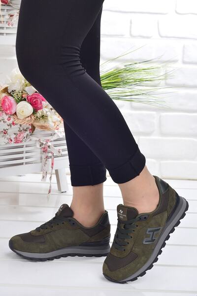 Hammer Jack Z19250 Adidași casual din piele nubuc verzi