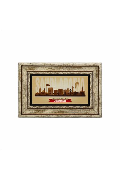 Sadrazam Pictură cu piatră naturală imprimată Arabia Saudită 20cmx30cm Drg-042