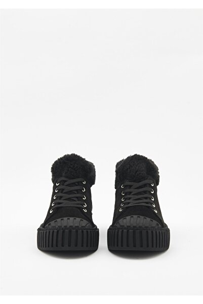 Hush Puppies Hp-006-019 Kadın Siyah Nubuk Ayakkabı