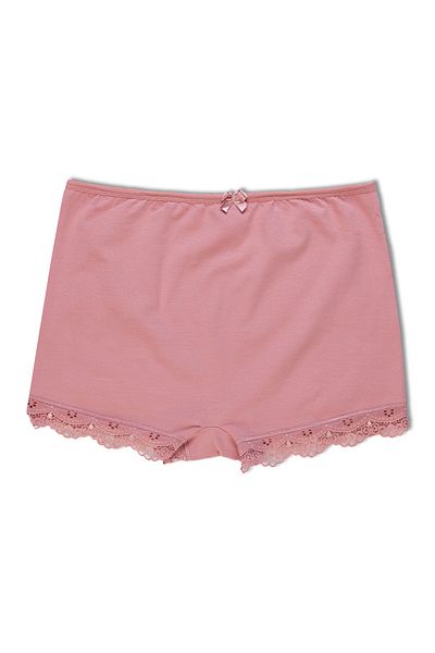 HNX Γυναικείο κολάν σορτς Mink Cotton Leg Lace