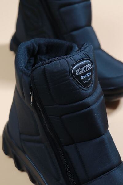Scooter - 1241 Siyah Su Geçirmez Erkek Kar Botu