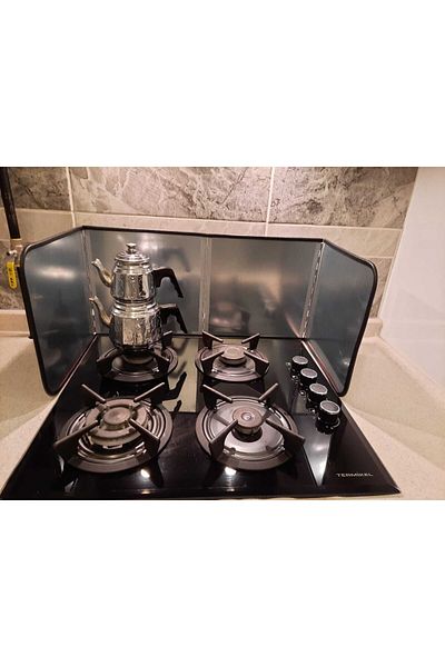 TİNEKE Stove Back Protector Oil Splash Panel Large Size 30+30+30+30