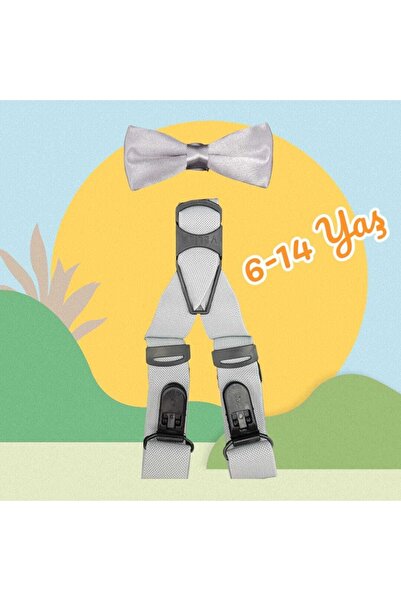 Trenderrs Комплект підтяжок і метеликів для хлопчиків, 2 шт., 6–14 років