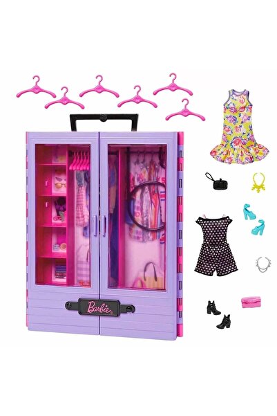 mattel Barbie'nin Yeni Pembe Gardırobu Hjl65