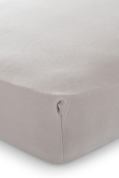 OTHELLO Cotton Flex Fitted Combed Cotton Bed Sheet 160x200 cm Gray