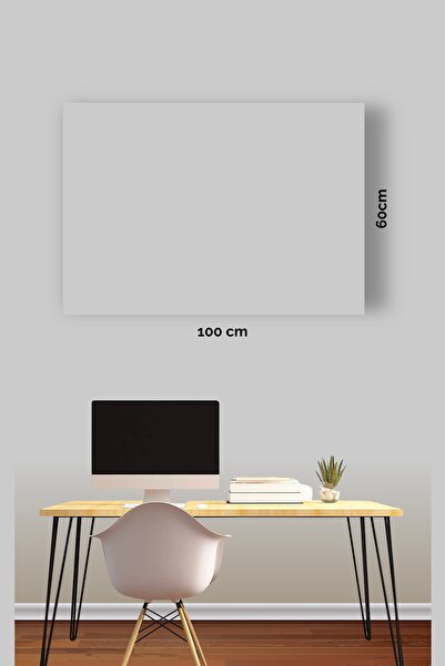 Bİ'ŞEY DÜKKAN Şeffaf 60x100 Statik Akıllı Tutunabilir 2 Adet Kağıt Tahta