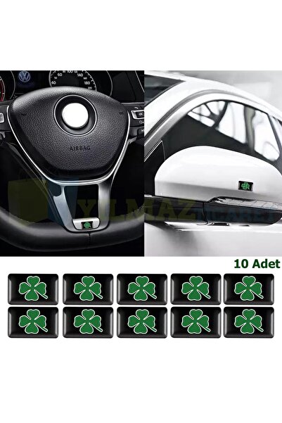 yılmazetic Alfa Romeo Yonca Logo Arma Torpido Direksiyon Jant Logo Damla Sili...