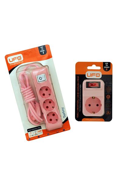 UFO Surge Protection Set Pink 1.5 Mt + single Surge Protection