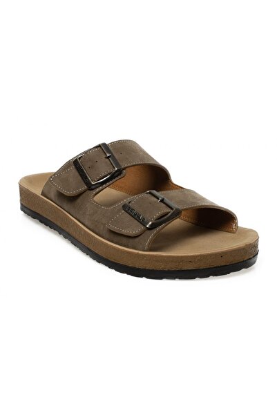 Muya 31330m Allen Double Tape Mink Men's Slippers