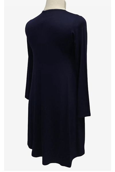 ECE GİYİM Plain Colored Combed Cotton Tunic