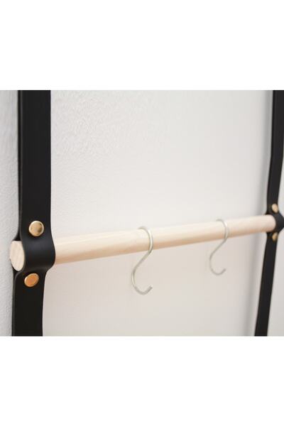 Bundera Katlanabilir Deri Banyo Kirli Çamaşır Sepeti Çamaşırlık Ve Havlupan Havluluk Seti Katlanır Sepet