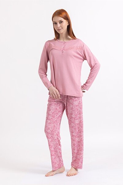 Mutlu City Γυναικεία Four Seasons Lace Patterned Melisa Υψηλής ποιότητας Σετ ...