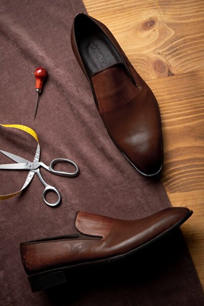 Ducavelli Gentle Hakiki Deri Erkek Klasik Ayakkabı, Loafer Klasik Ayakkabı, Makosen Ayakkabı