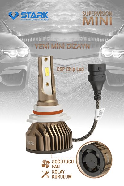 STARK 9005 Hb3 Supervision Mini Luxeon Csp Led Xenon Far Ampulü