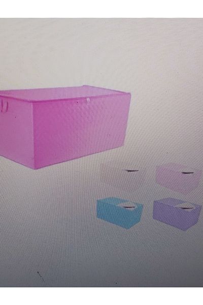 Taşkın Home 5 Pieces of Blank Duvet Scraps 100x50x40 Cm Large Mega Size Organizer