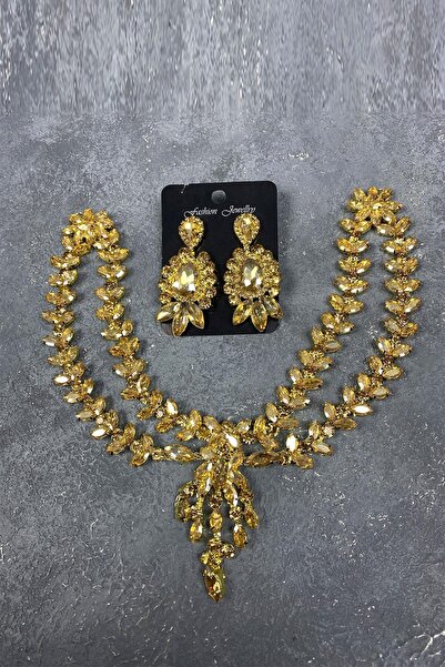 ESPEREST Set de accesorii și cercei pentru păr Henna pentru mireasă, model Su...
