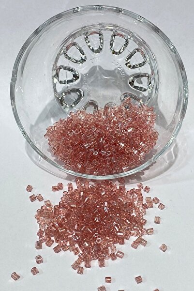 ESPEREST Sortiment de mărgele de somon tăiate grosier 1 pachet 50 grame – Măr...