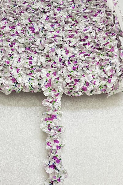 ESPEREST شيفون مطاطي منقوش بالكشكشة-fk-1015 – شريط زخرفي