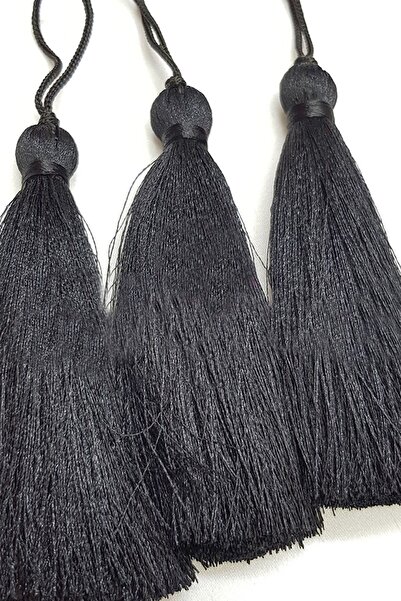 ESPEREST Black Single Tassel 10 Cm (1 Piece)
