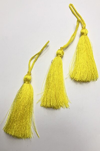 ESPEREST Accesoriu pentru panglică decorativă Galben deschis ciucuri simplu 1...