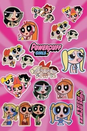 Powerpuff girls stickers discount