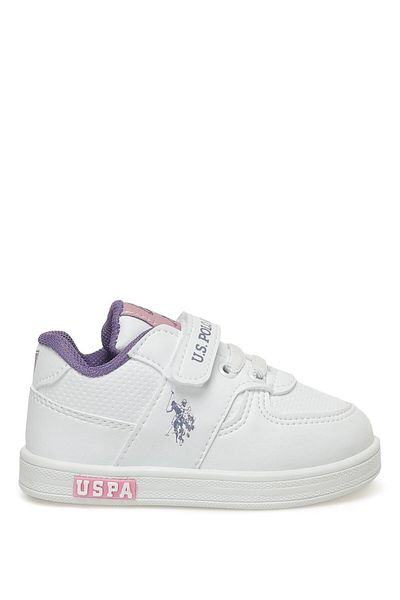 U.S. Polo Assn. Cameron 3fx White Girls Sneaker