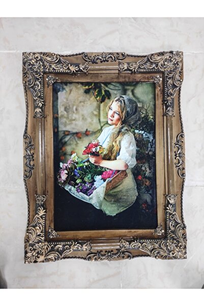 Urfakent Iran El Işi Ahşap Halı Tablo 45 Çeşit/Bay Her Telden