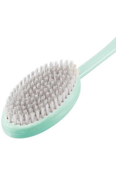 BİODATA Perie pentru spălarea spatelui, cu mâner lung, perie pentru baie, pentru duș, 43 cm, exfoliant pentru baie