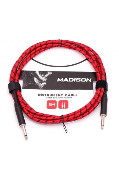 Madison Enstrüman Kablosu Mıc030 Rbk  (3 Metre)