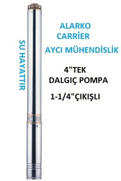 Alarko 4sd2/11 O.55kw 0.75hp 220v Takım Dalgıç Pompa